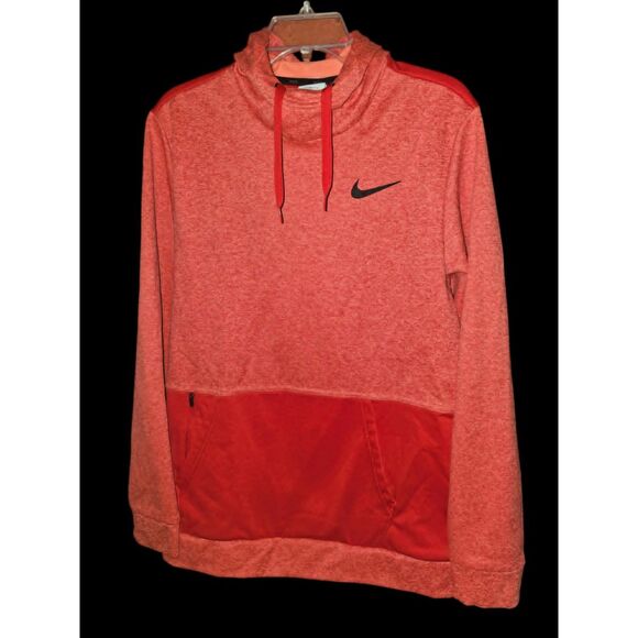 Nike Red Hoodie‎ Terma- Fit Size L (A13) - Picture 1 of 3